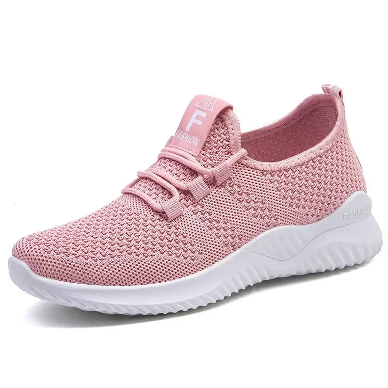 2025 Sport Running Shoes Women Air Mesh Breathable Walking Women Sneakers Comfortable Fashion Casual Sneakers Chaussure Femme