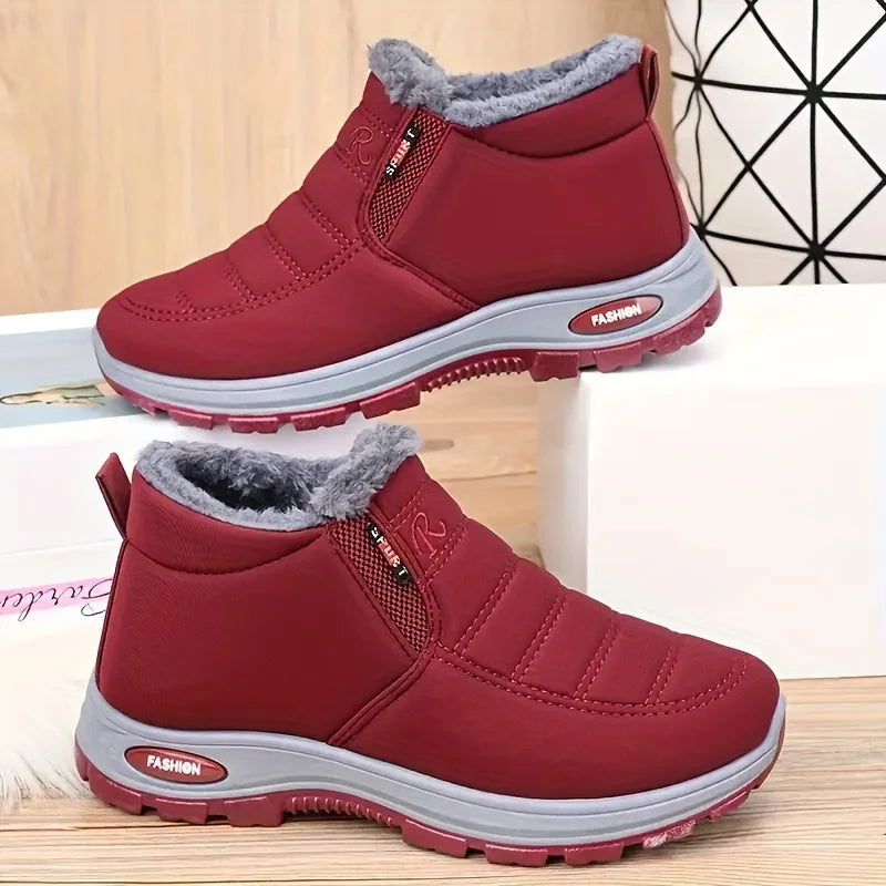 Super Warm Winter Boots - Fashionable and Casual Ankle Boots for Women, Warm, Comfortable, Thick Sole, Arctic-Level Insulation