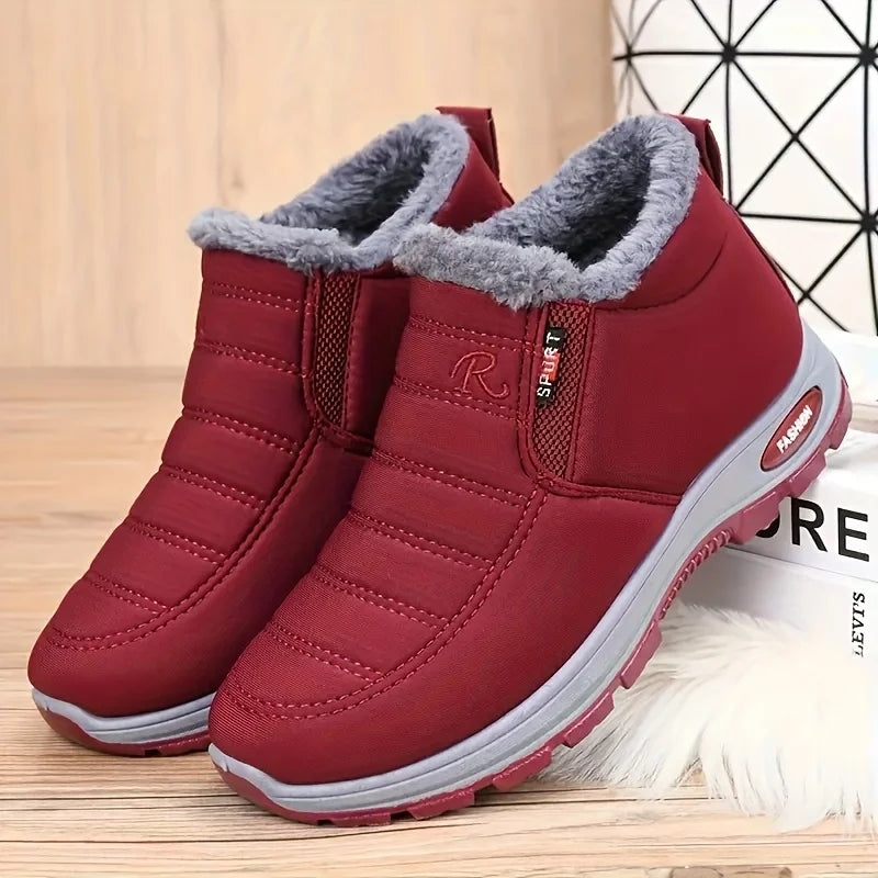 Super Warm Winter Boots - Fashionable and Casual Ankle Boots for Women, Warm, Comfortable, Thick Sole, Arctic-Level Insulation