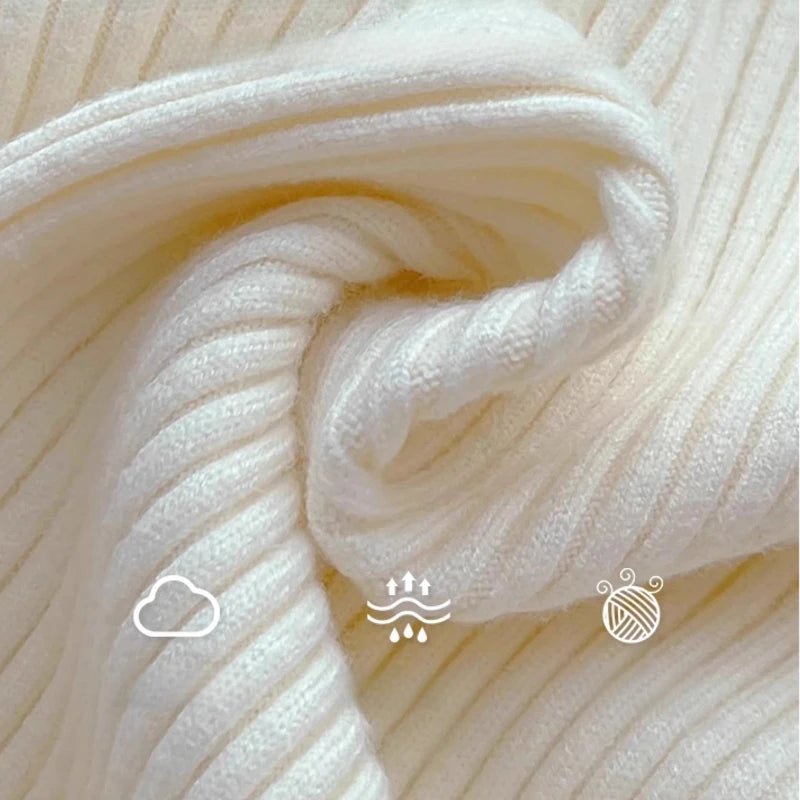 Chic Autumn Winter 2025 Pullovers Women Long Sleeve Casual Turtleneck Warm Basic Sweater Knit Jumpers Solid Color Slim Tops