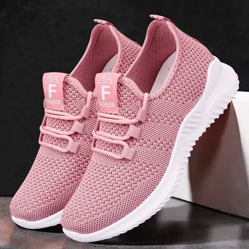 2025 Sport Running Shoes Women Air Mesh Breathable Walking Women Sneakers Comfortable Fashion Casual Sneakers Chaussure Femme